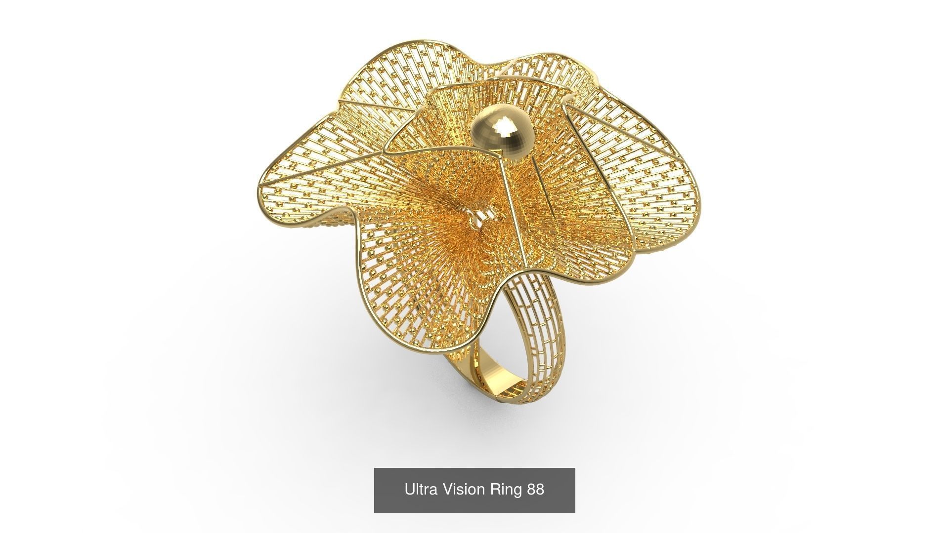 Set of 339 Ultra Vision Ring rings 3D Model Collection_100