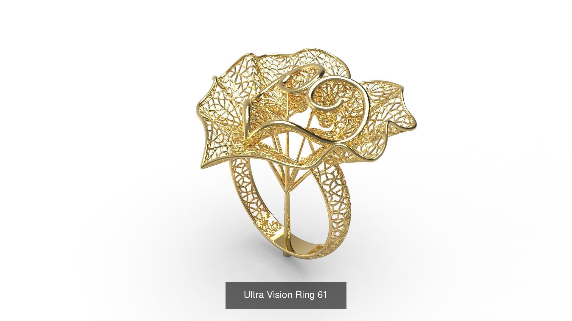 Set of 339 Ultra Vision Ring rings 3D Model Collection_73