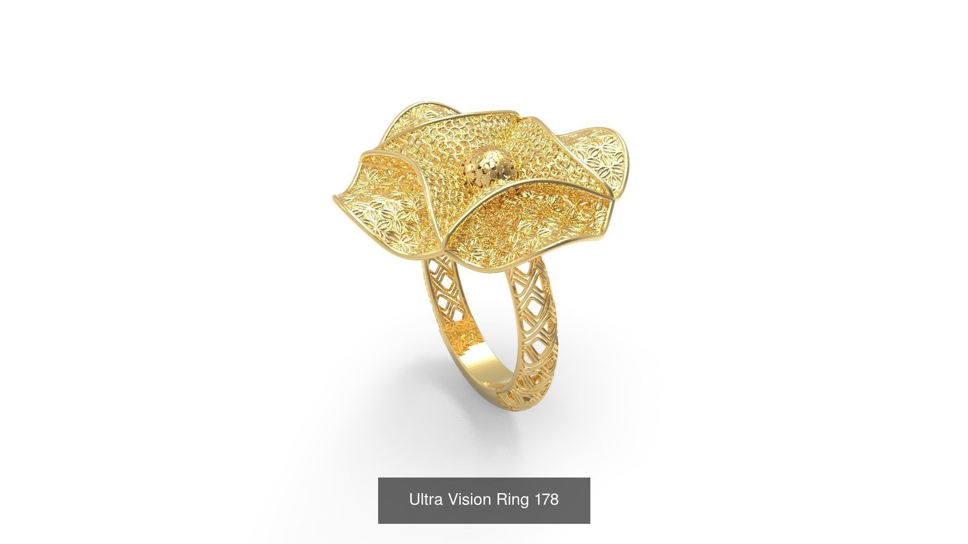 Set of 339 Ultra Vision Ring rings 3D Model Collection_191