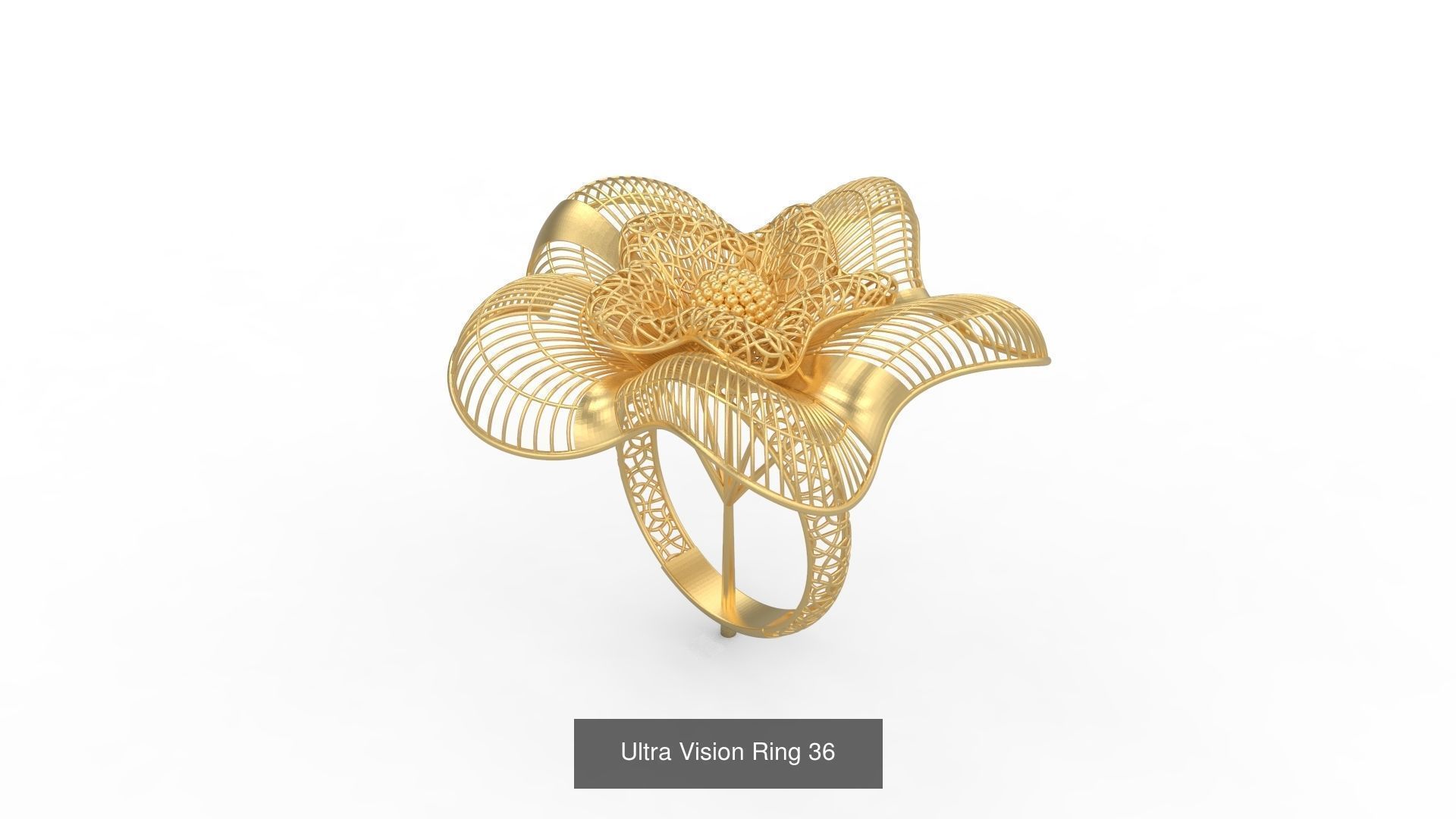 Set of 339 Ultra Vision Ring rings 3D Model Collection_40