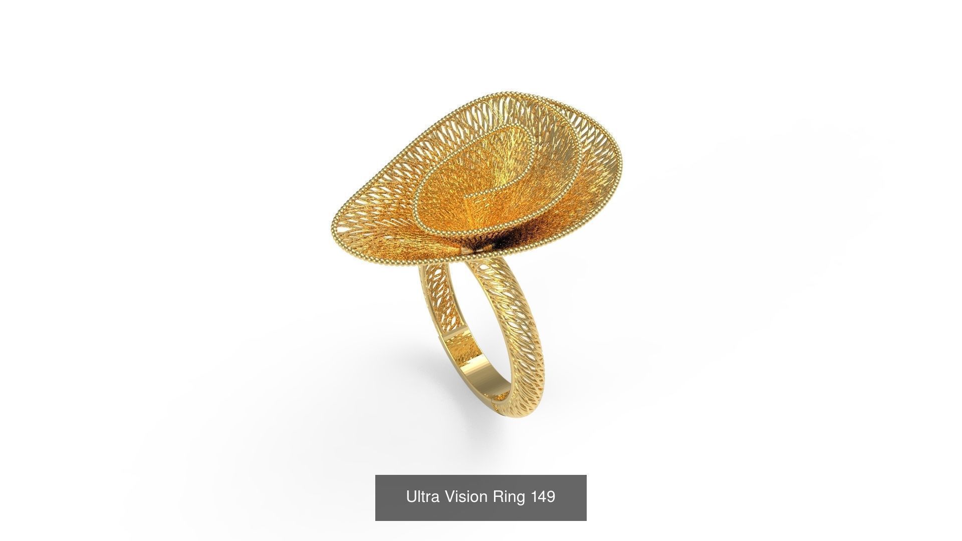 Set of 339 Ultra Vision Ring rings 3D Model Collection_162