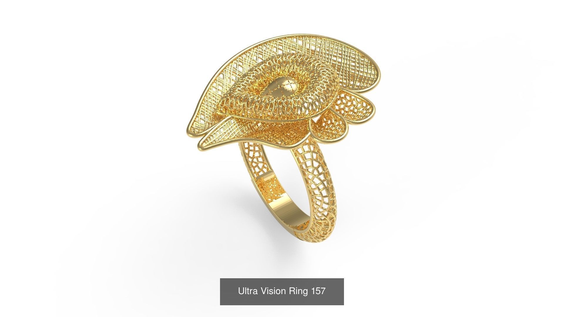 Set of 339 Ultra Vision Ring rings 3D Model Collection_170