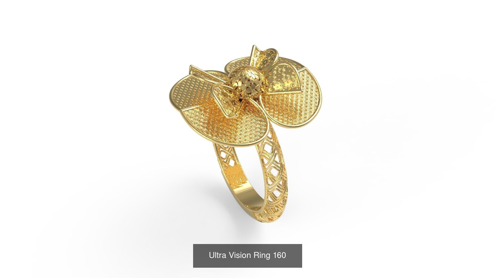 Set of 339 Ultra Vision Ring rings 3D Model Collection_173