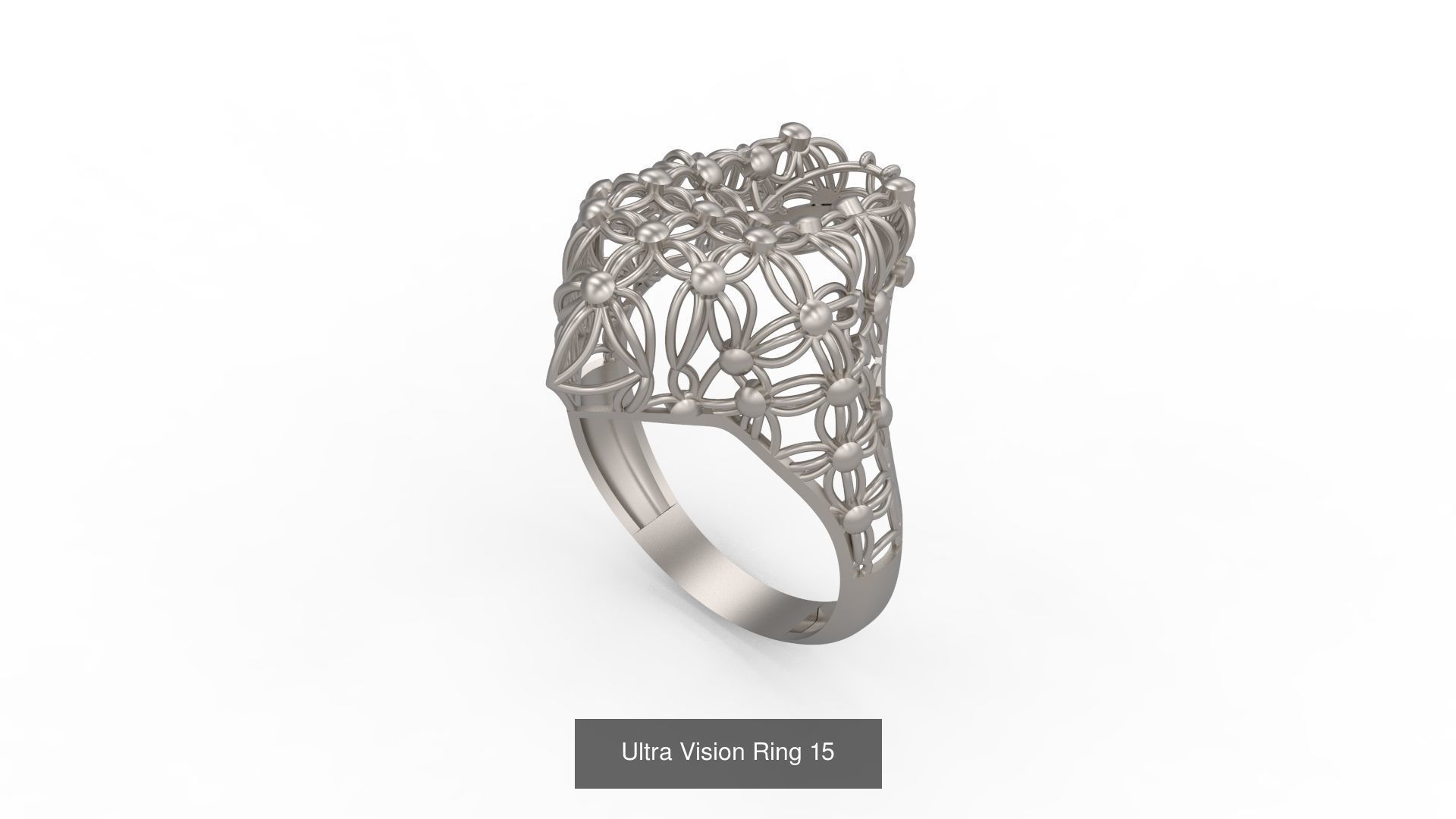 Set of 339 Ultra Vision Ring rings 3D Model Collection_221