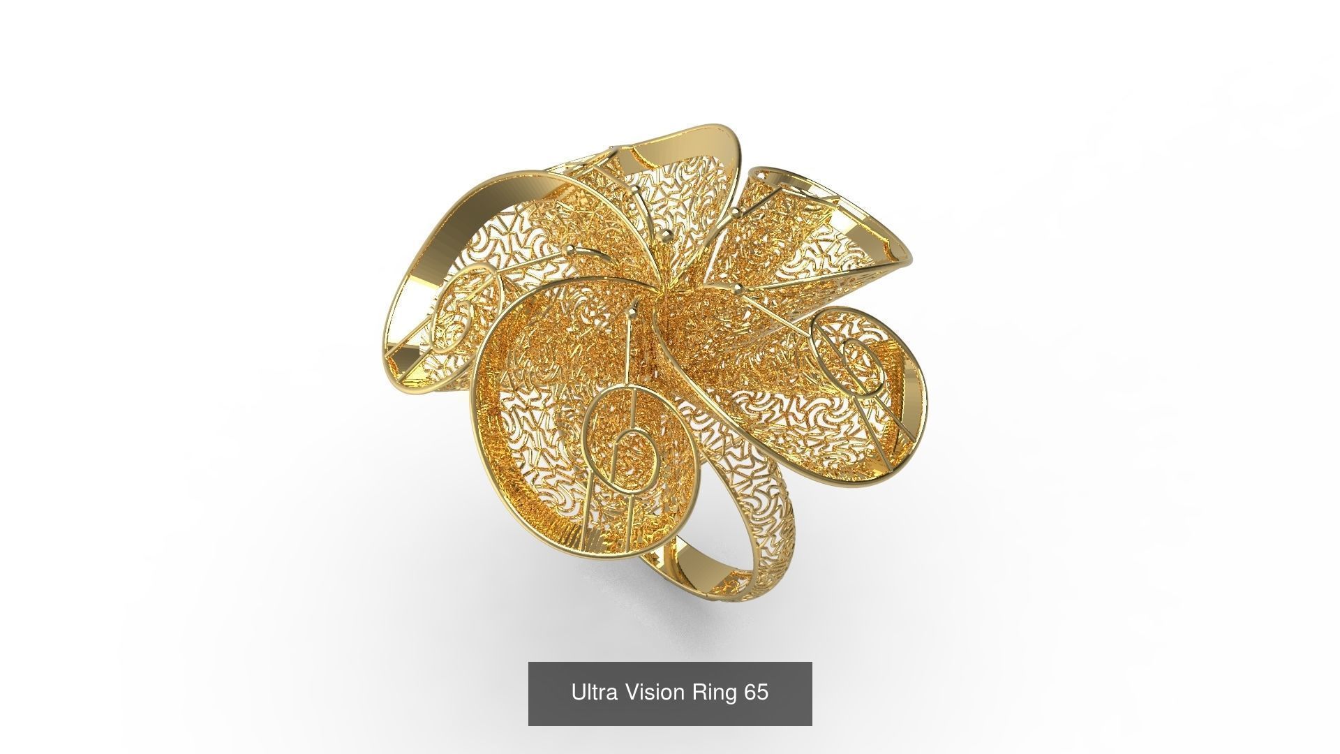 Set of 339 Ultra Vision Ring rings 3D Model Collection_77