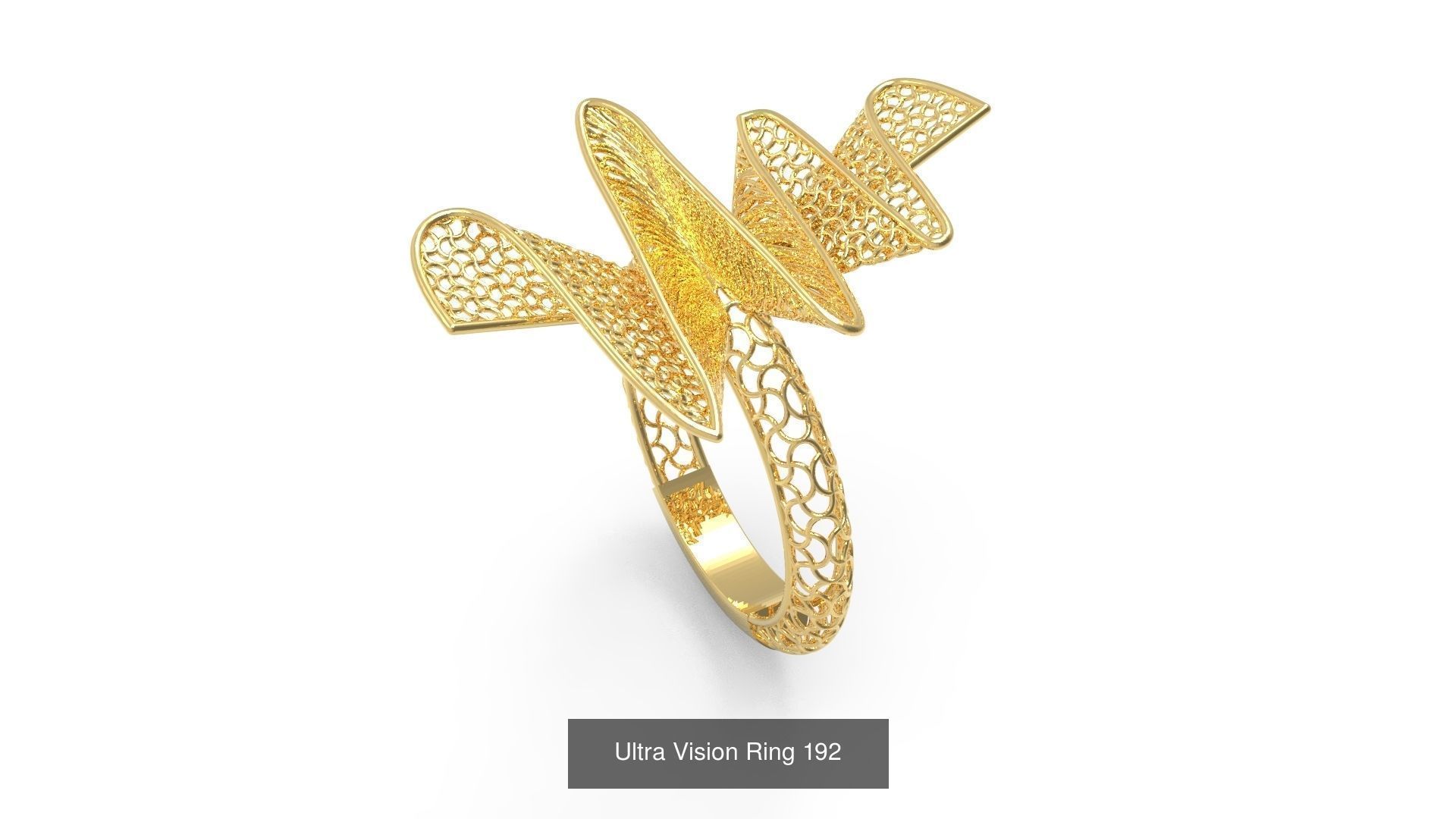 Set of 339 Ultra Vision Ring rings 3D Model Collection_205