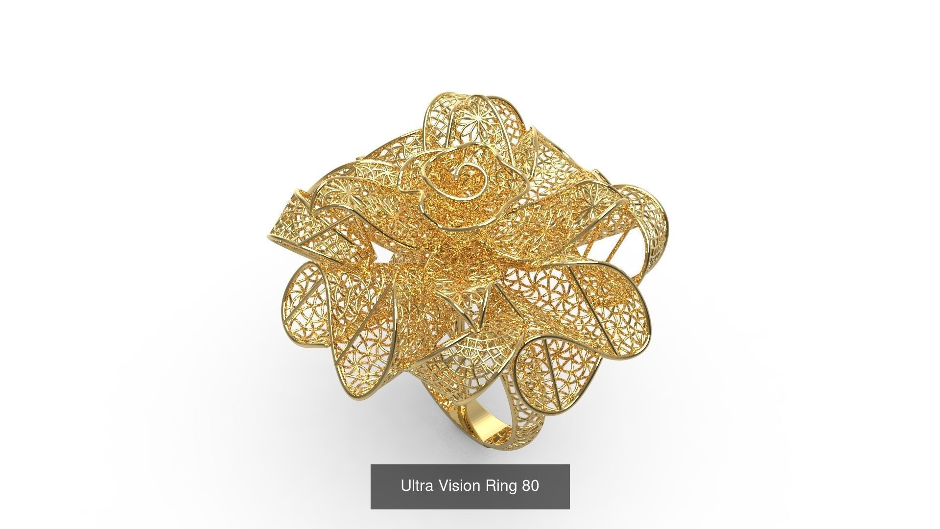 Set of 339 Ultra Vision Ring rings 3D Model Collection_92