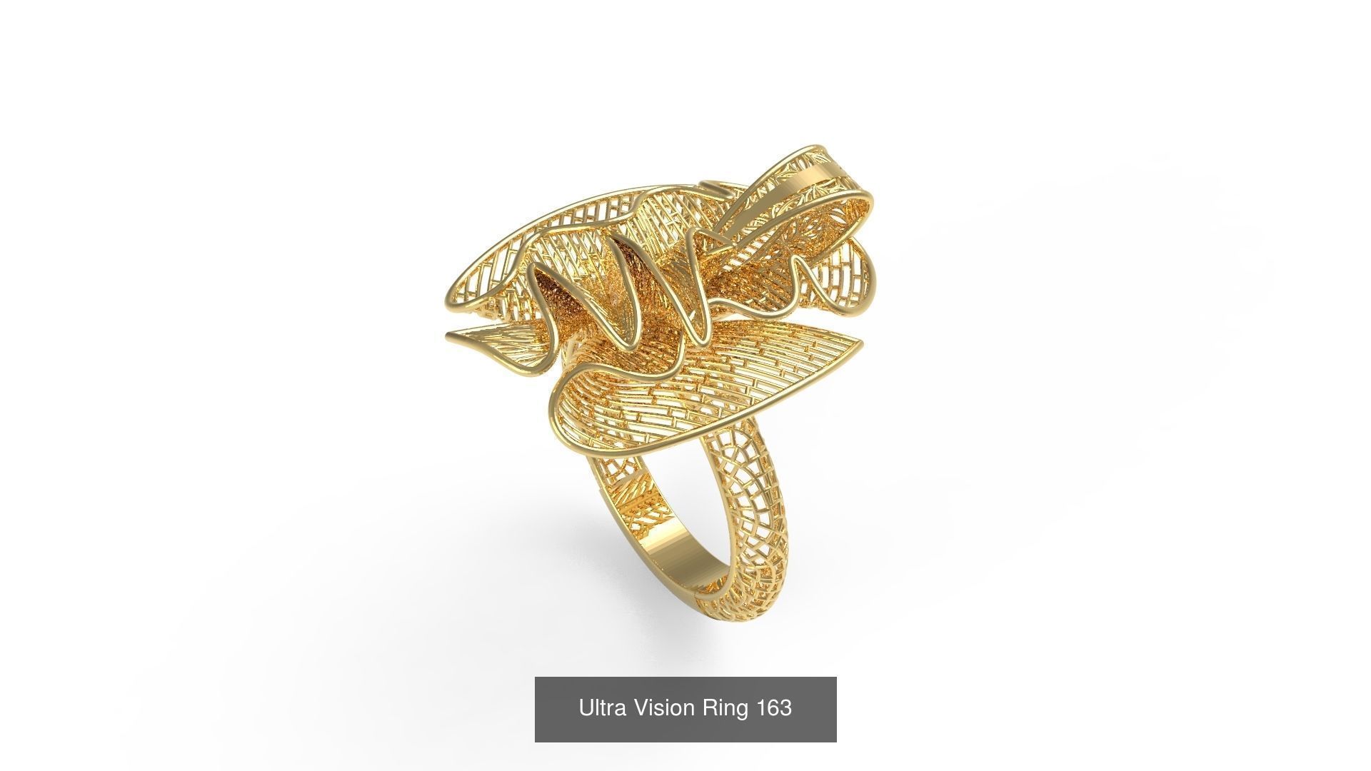 Set of 339 Ultra Vision Ring rings 3D Model Collection_176