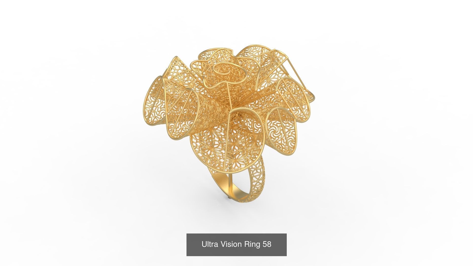 Set of 339 Ultra Vision Ring rings 3D Model Collection_70
