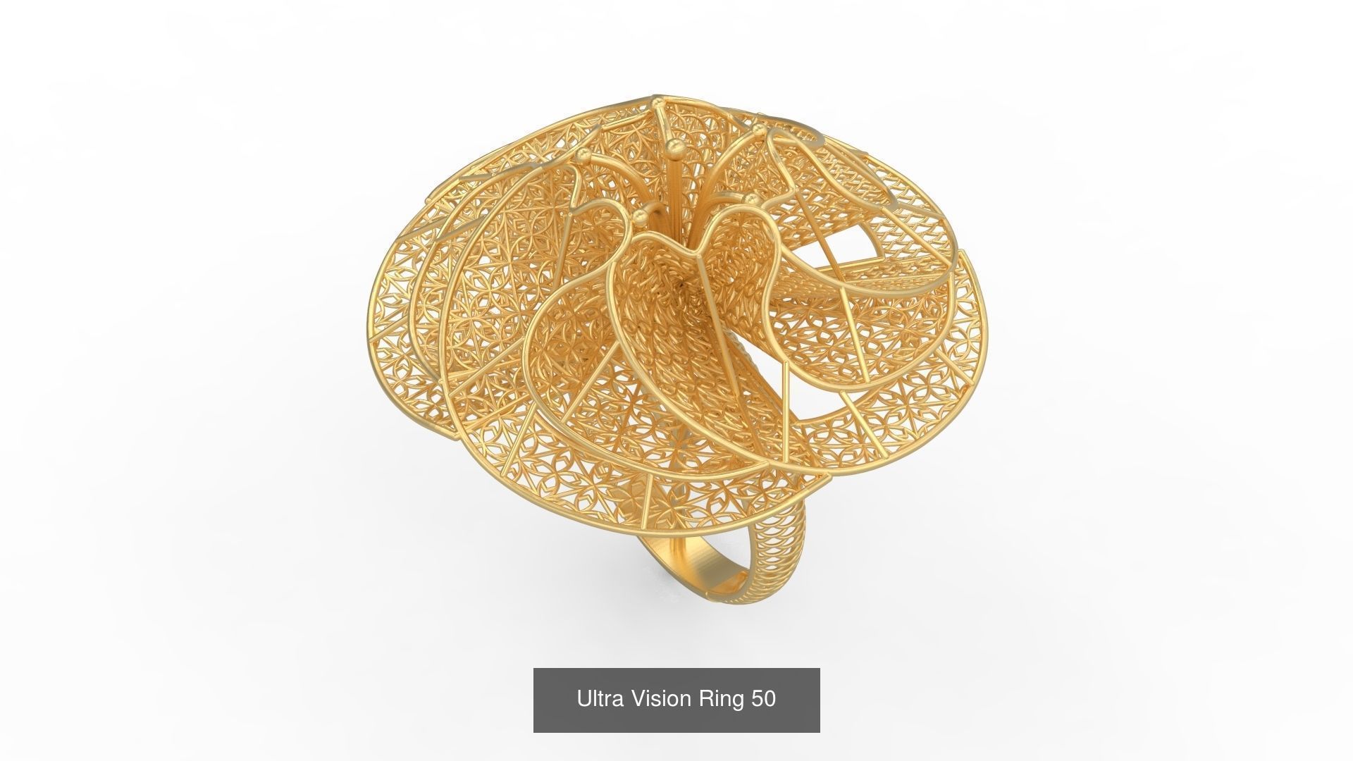 Set of 339 Ultra Vision Ring rings 3D Model Collection_62