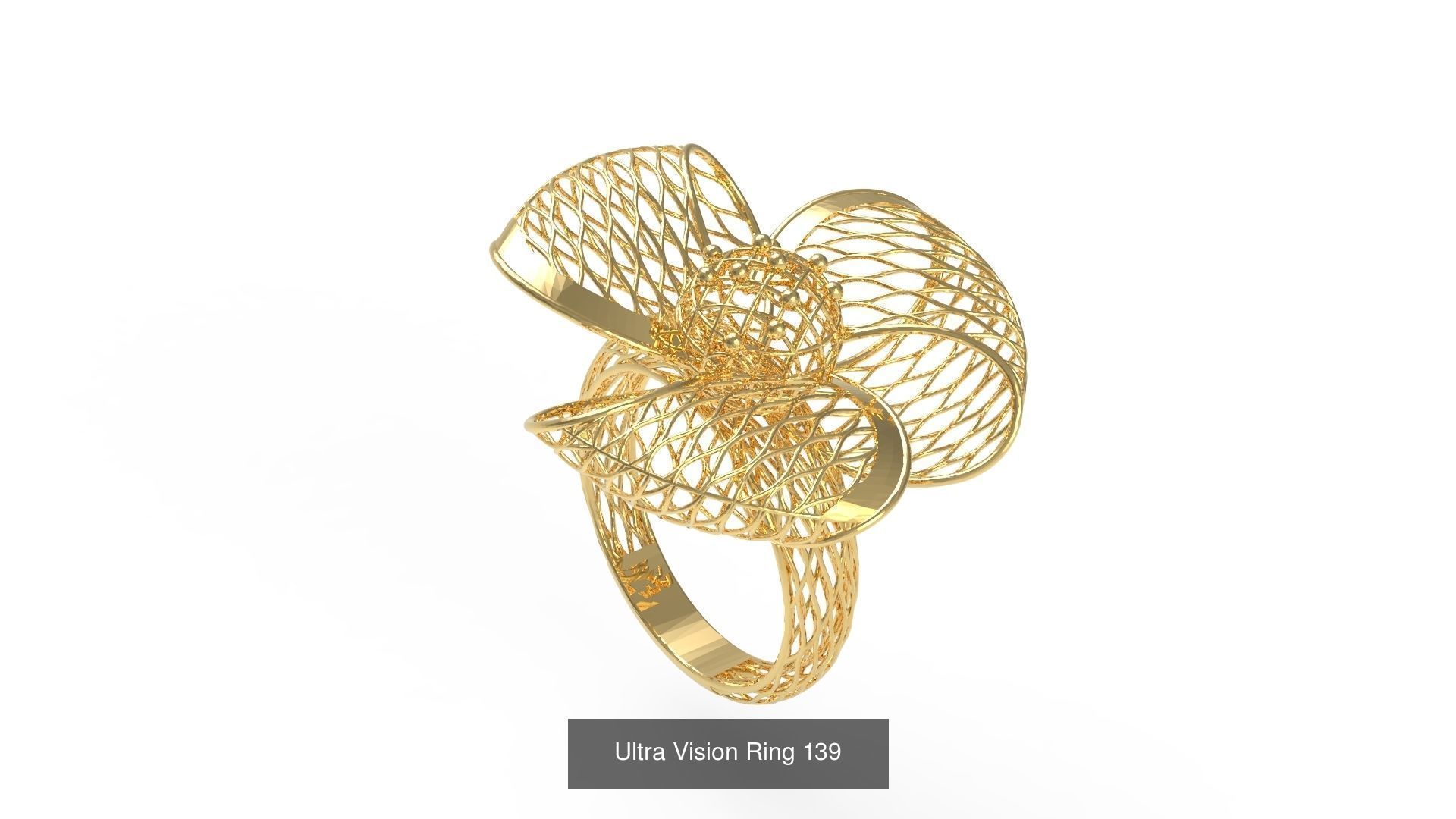 Set of 339 Ultra Vision Ring rings 3D Model Collection_152
