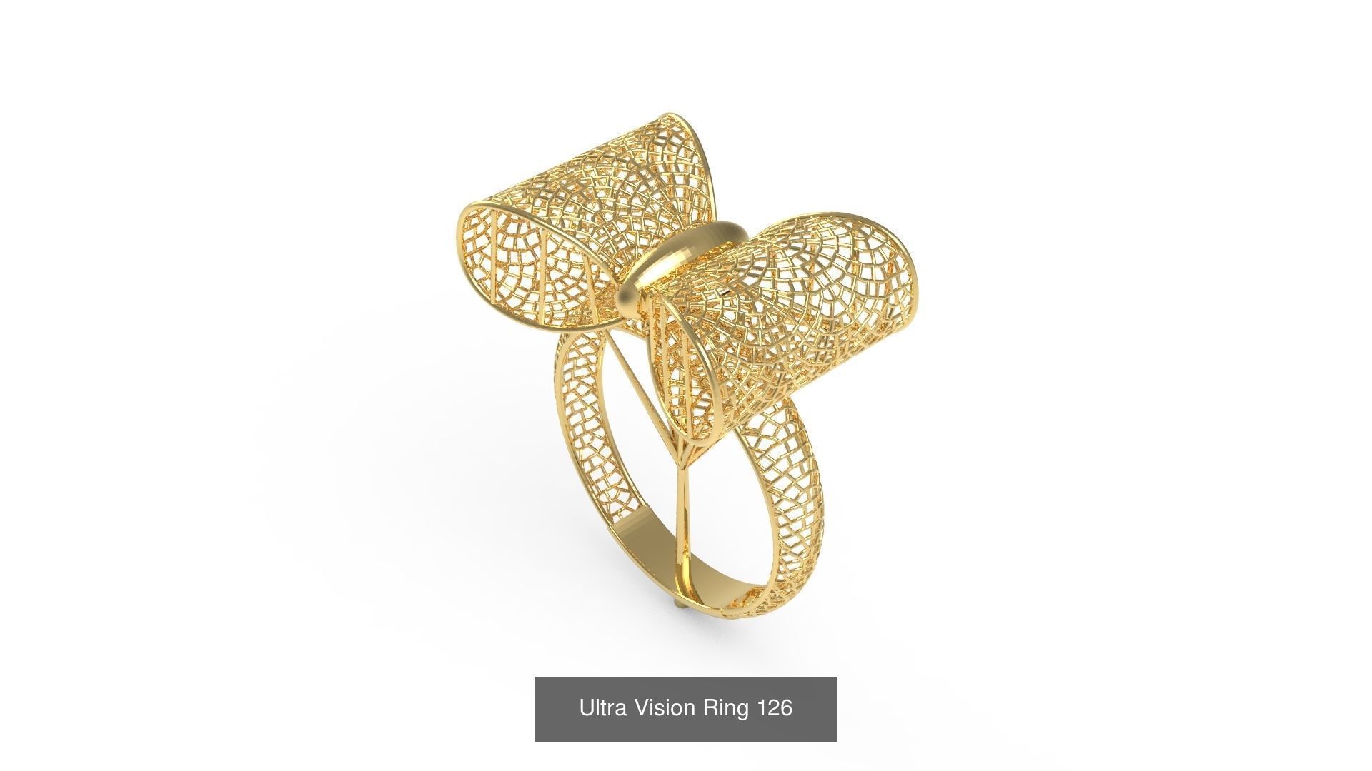 Set of 339 Ultra Vision Ring rings 3D Model Collection_139