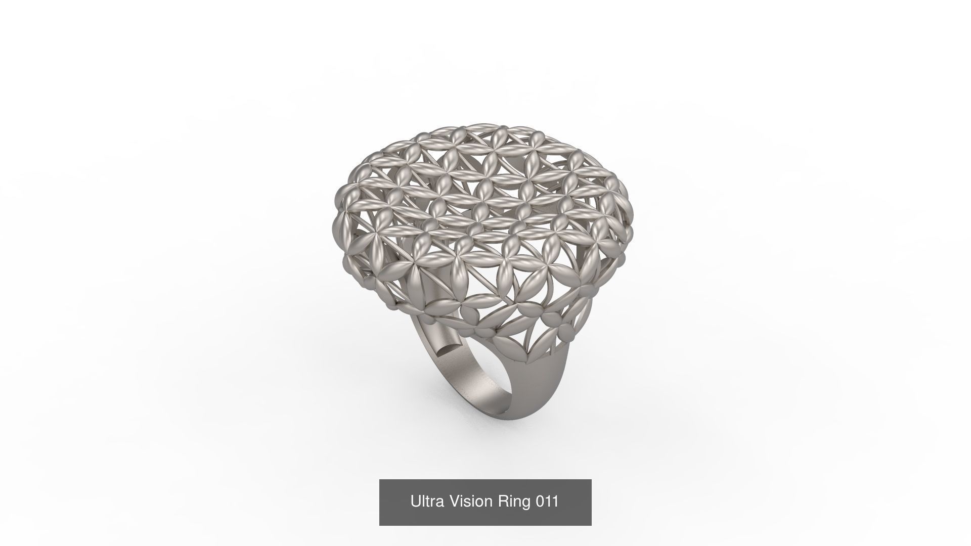 Set of 339 Ultra Vision Ring rings 3D Model Collection_218