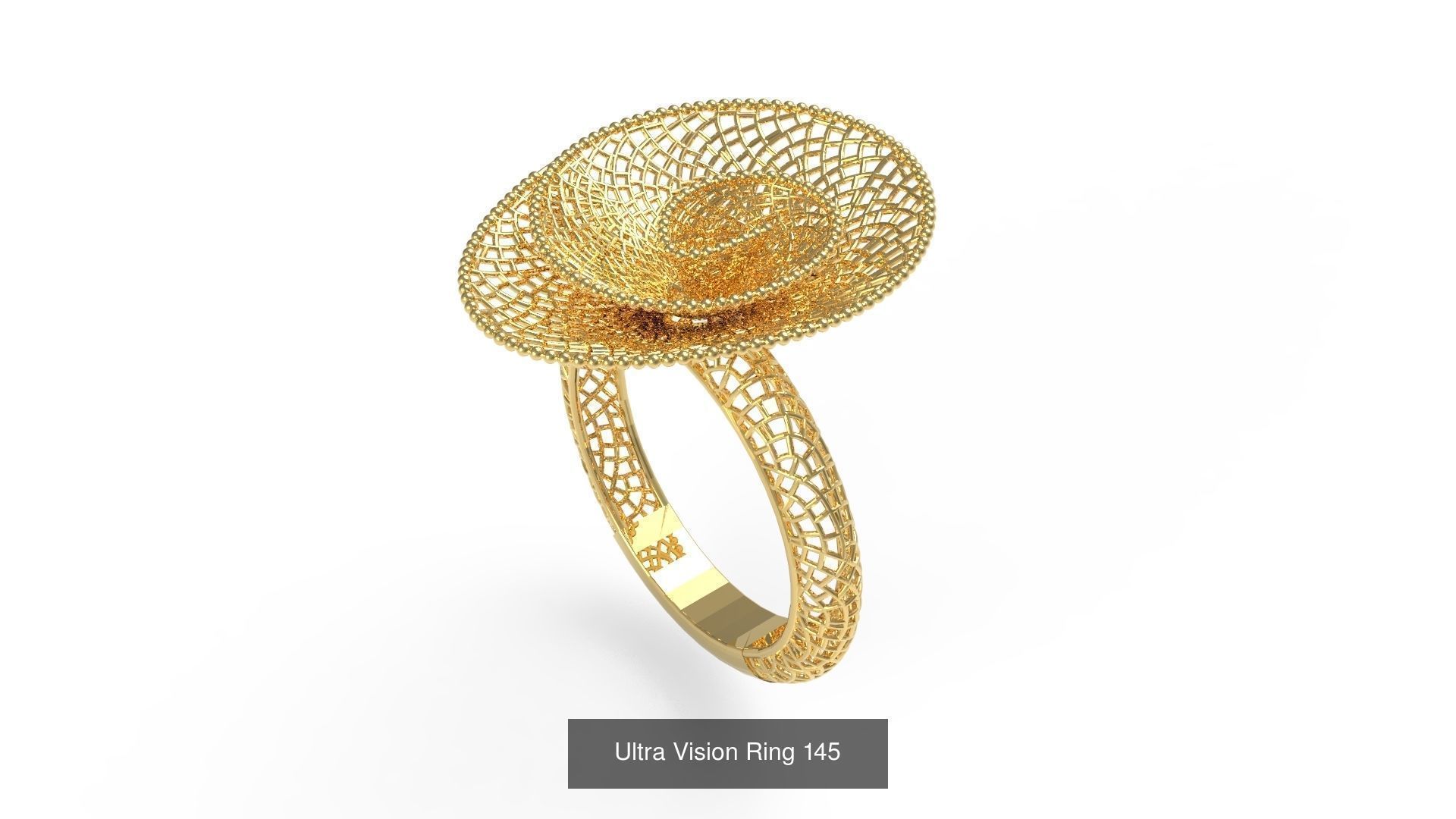 Set of 339 Ultra Vision Ring rings 3D Model Collection_158