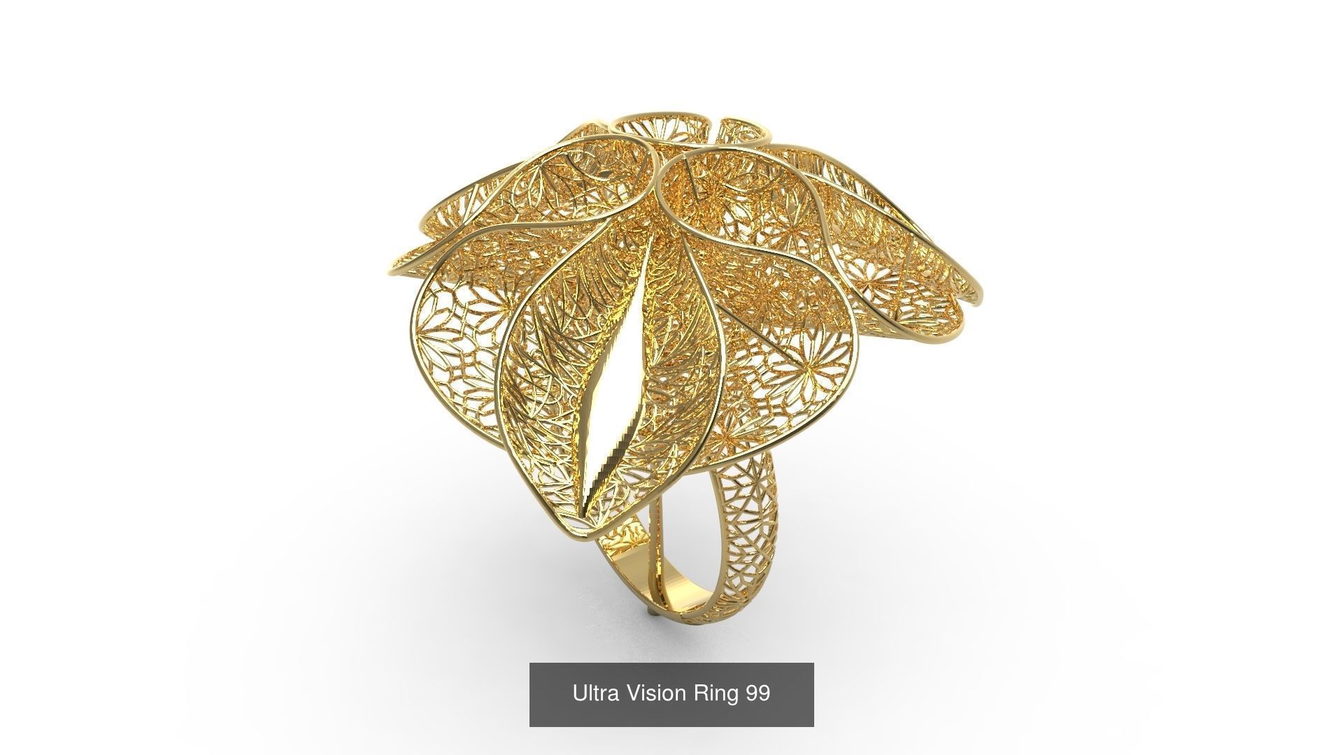 Set of 339 Ultra Vision Ring rings 3D Model Collection_111