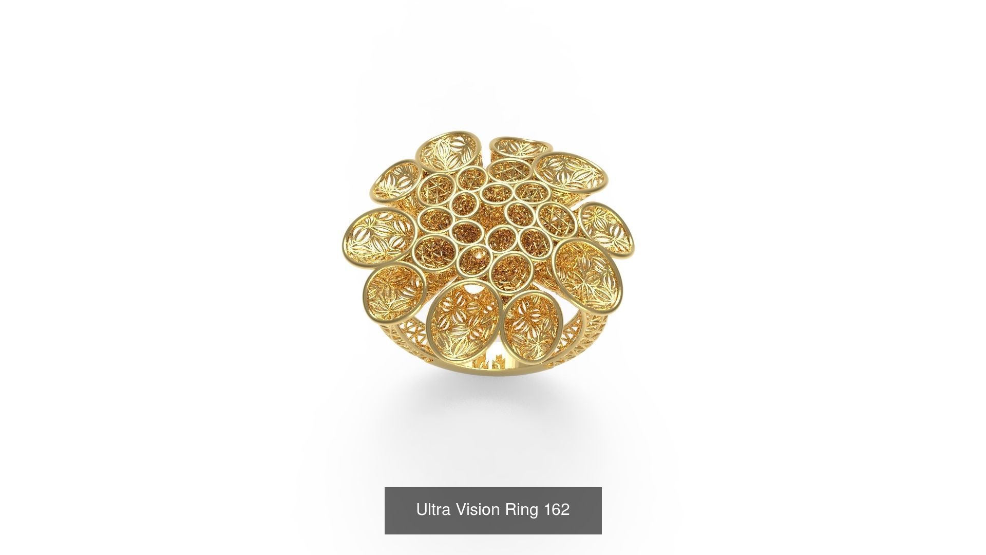 Set of 339 Ultra Vision Ring rings 3D Model Collection_175