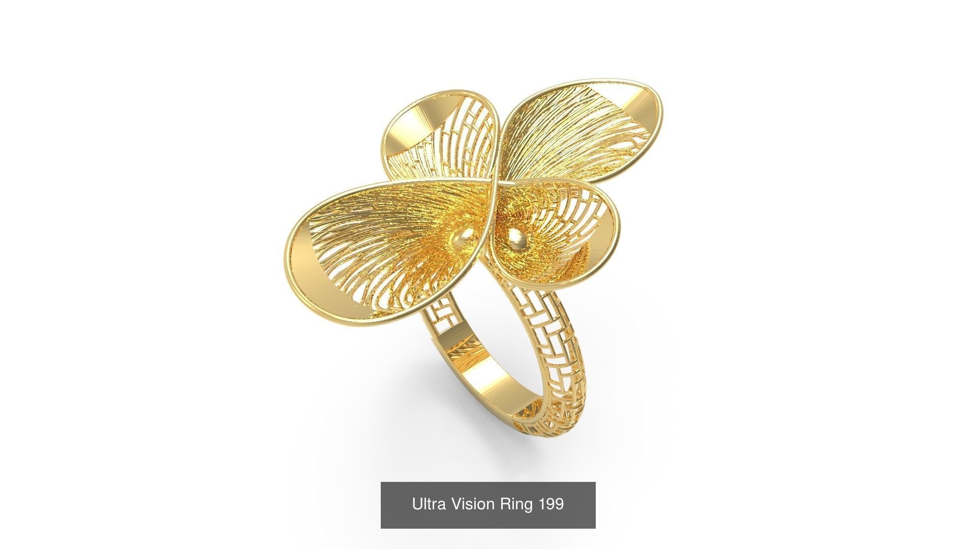 Set of 339 Ultra Vision Ring rings 3D Model Collection_212