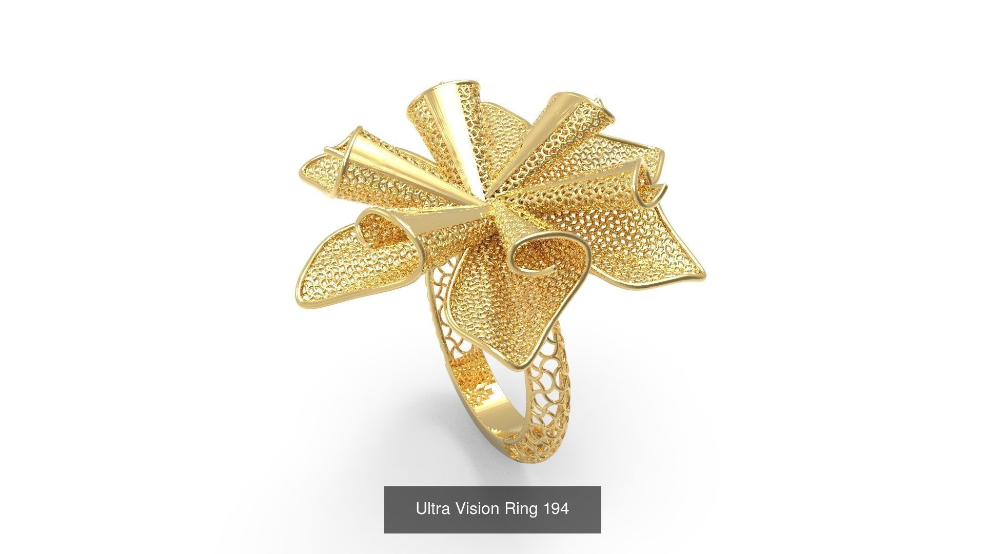 Set of 339 Ultra Vision Ring rings 3D Model Collection_207