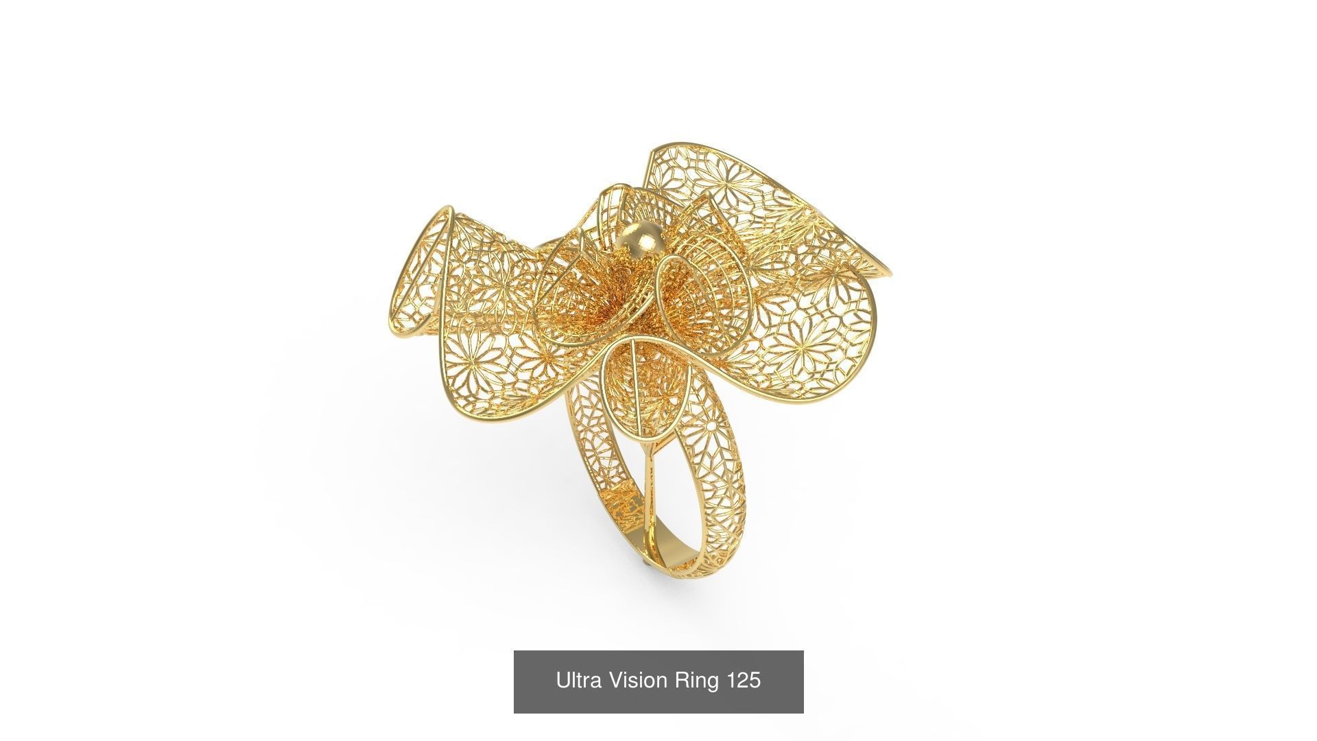 Set of 339 Ultra Vision Ring rings 3D Model Collection_138