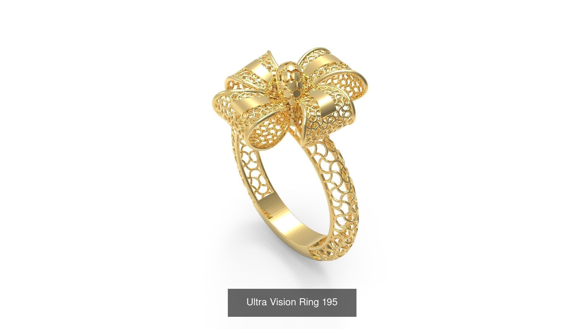 Set of 339 Ultra Vision Ring rings 3D Model Collection_208