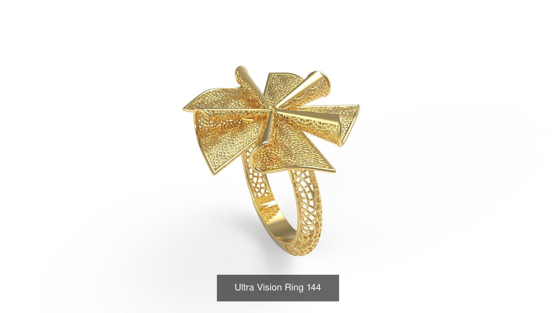 Set of 339 Ultra Vision Ring rings 3D Model Collection_157