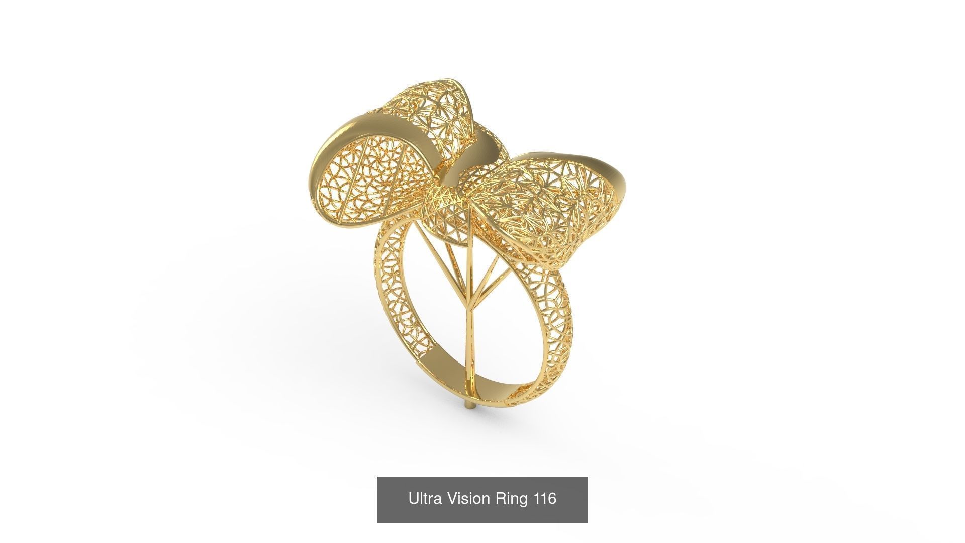 Set of 339 Ultra Vision Ring rings 3D Model Collection_129