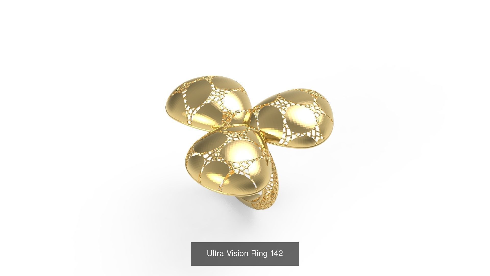 Set of 339 Ultra Vision Ring rings 3D Model Collection_155
