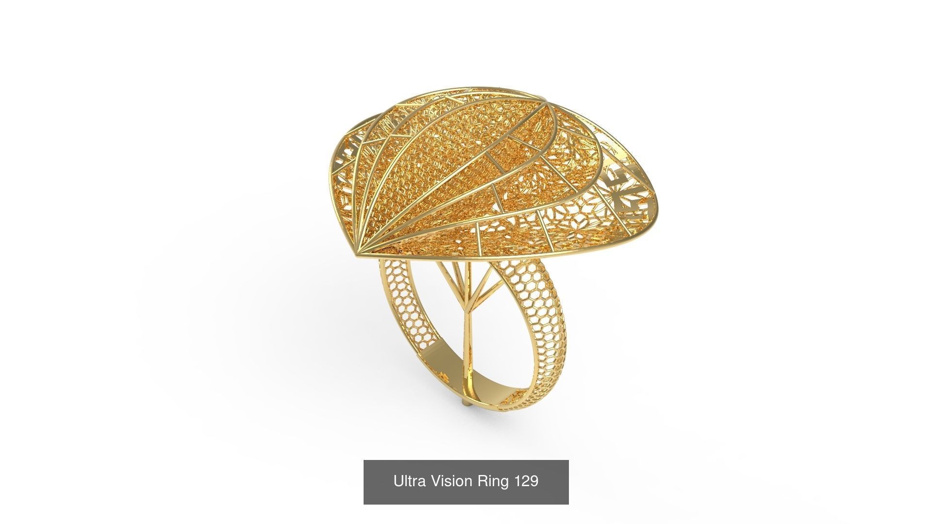 Set of 339 Ultra Vision Ring rings 3D Model Collection_142