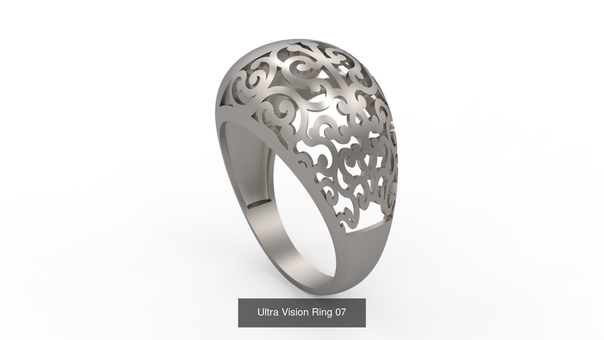 Set of 339 Ultra Vision Ring rings 3D Model Collection_216
