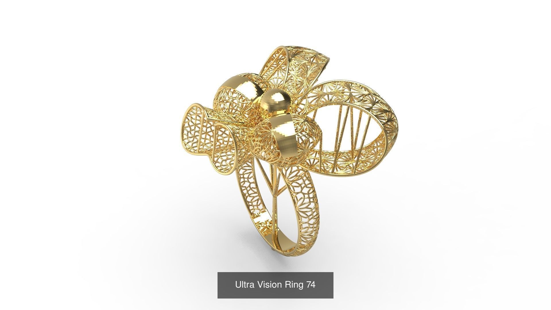 Set of 339 Ultra Vision Ring rings 3D Model Collection_86