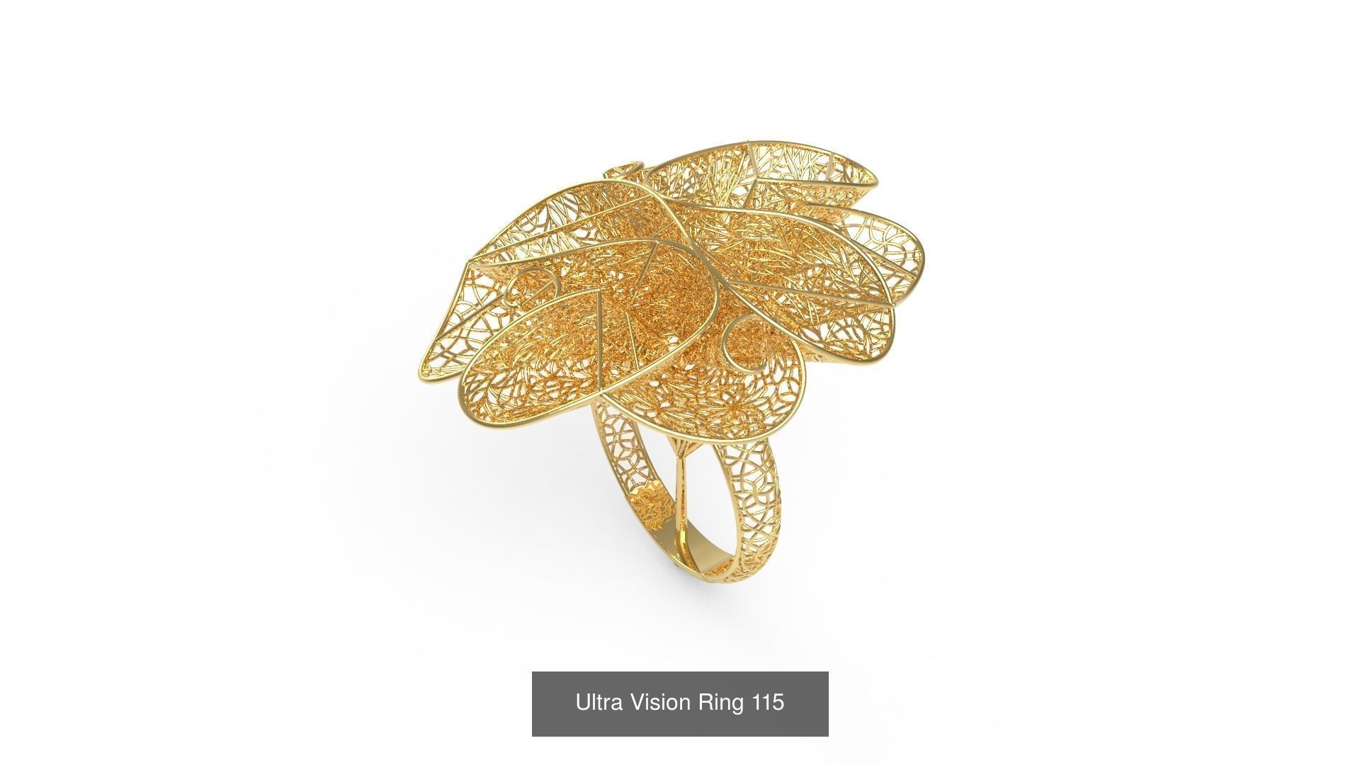 Set of 339 Ultra Vision Ring rings 3D Model Collection_128