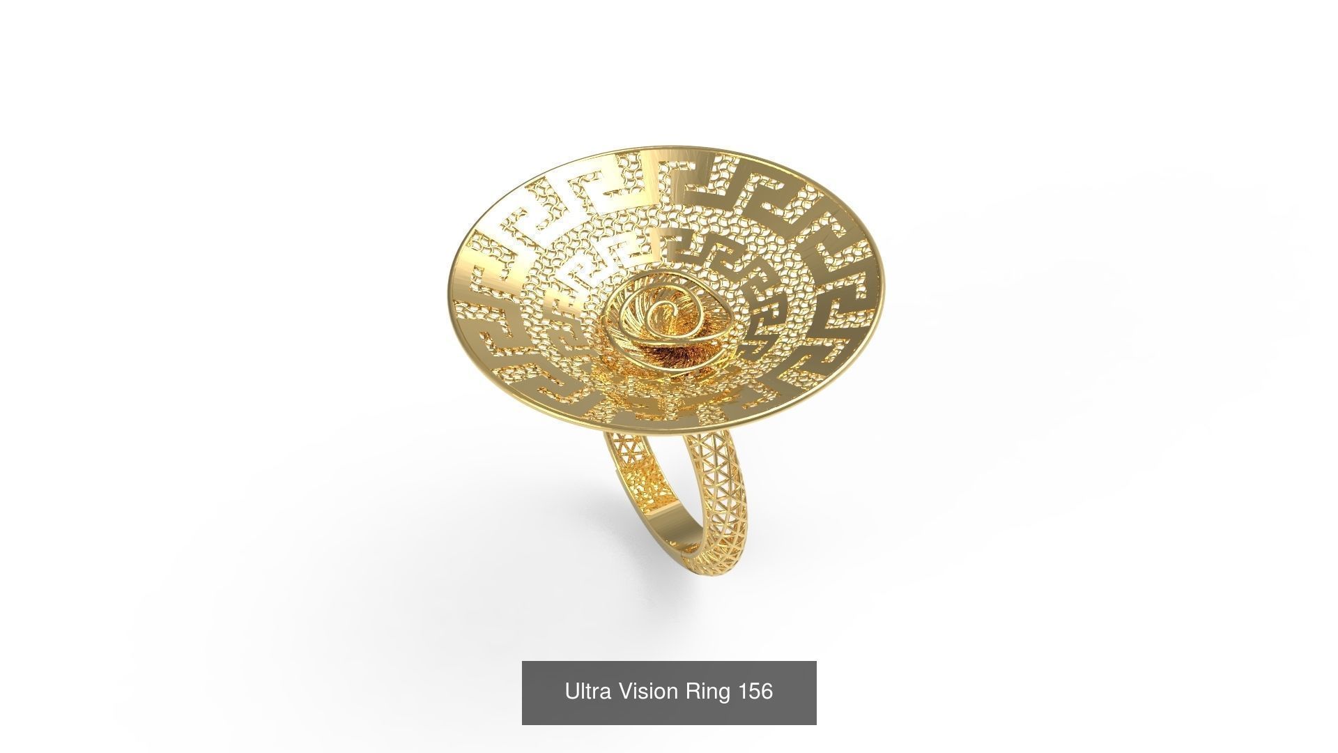 Set of 339 Ultra Vision Ring rings 3D Model Collection_169