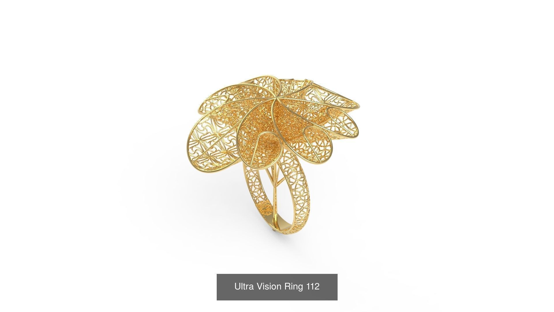 Set of 339 Ultra Vision Ring rings 3D Model Collection_124