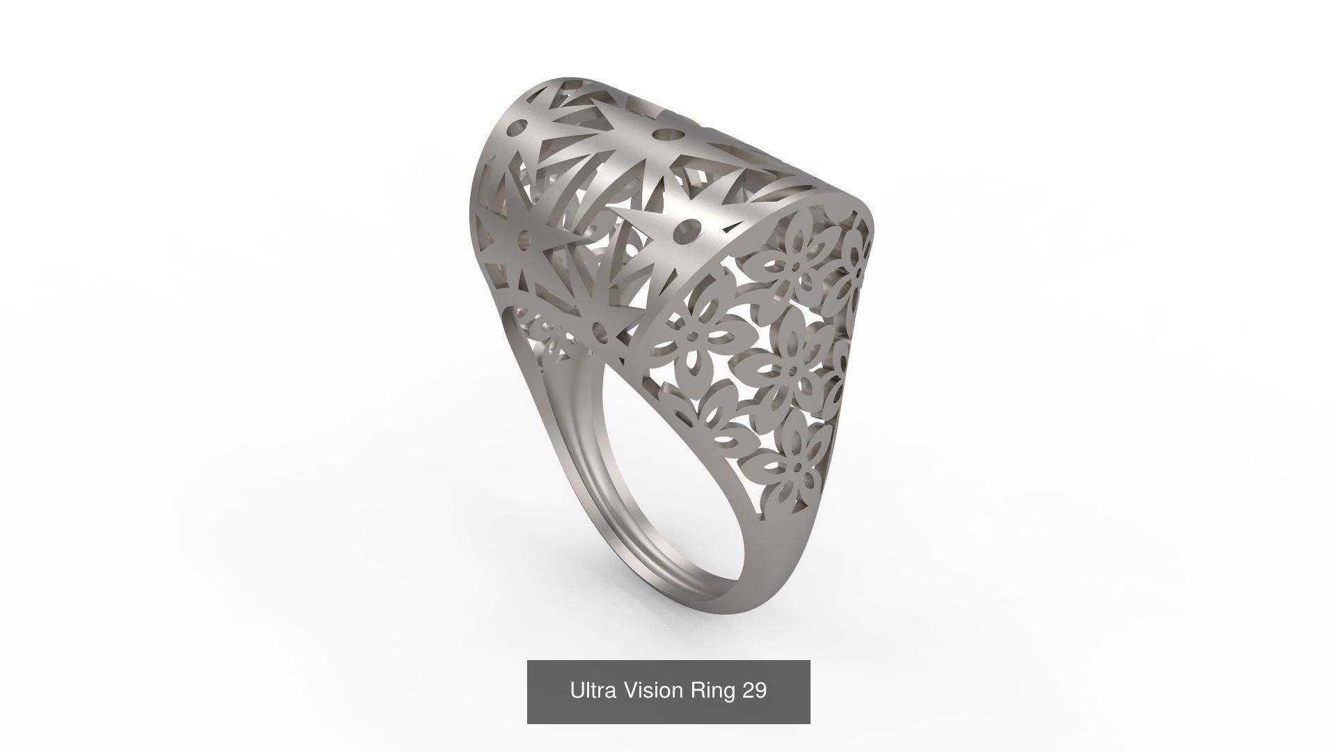 Set of 339 Ultra Vision Ring rings 3D Model Collection_227