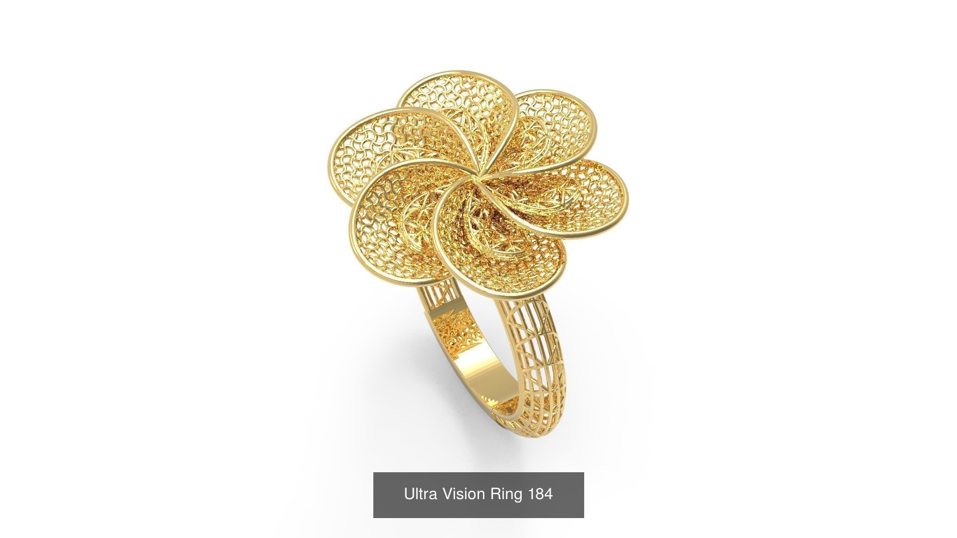 Set of 339 Ultra Vision Ring rings 3D Model Collection_197