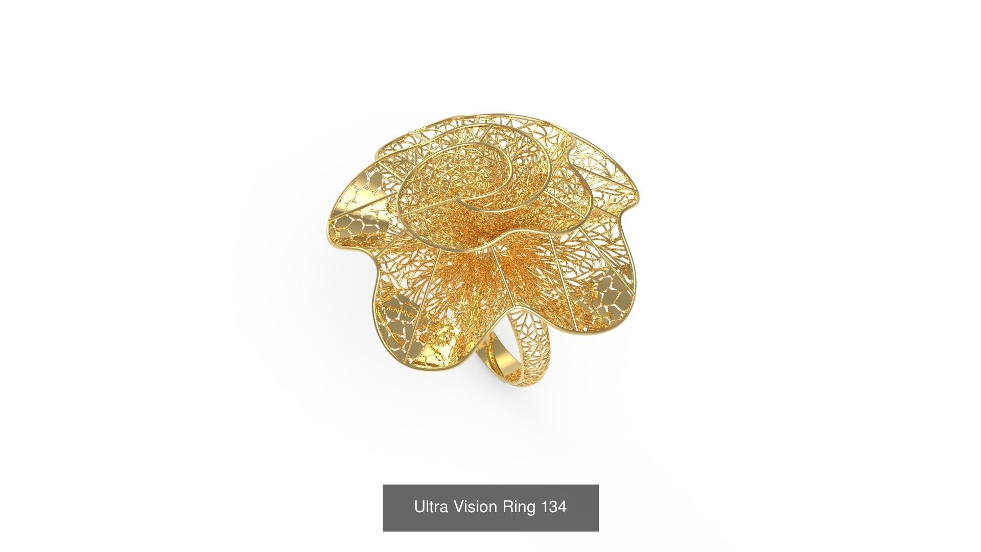Set of 339 Ultra Vision Ring rings 3D Model Collection_147