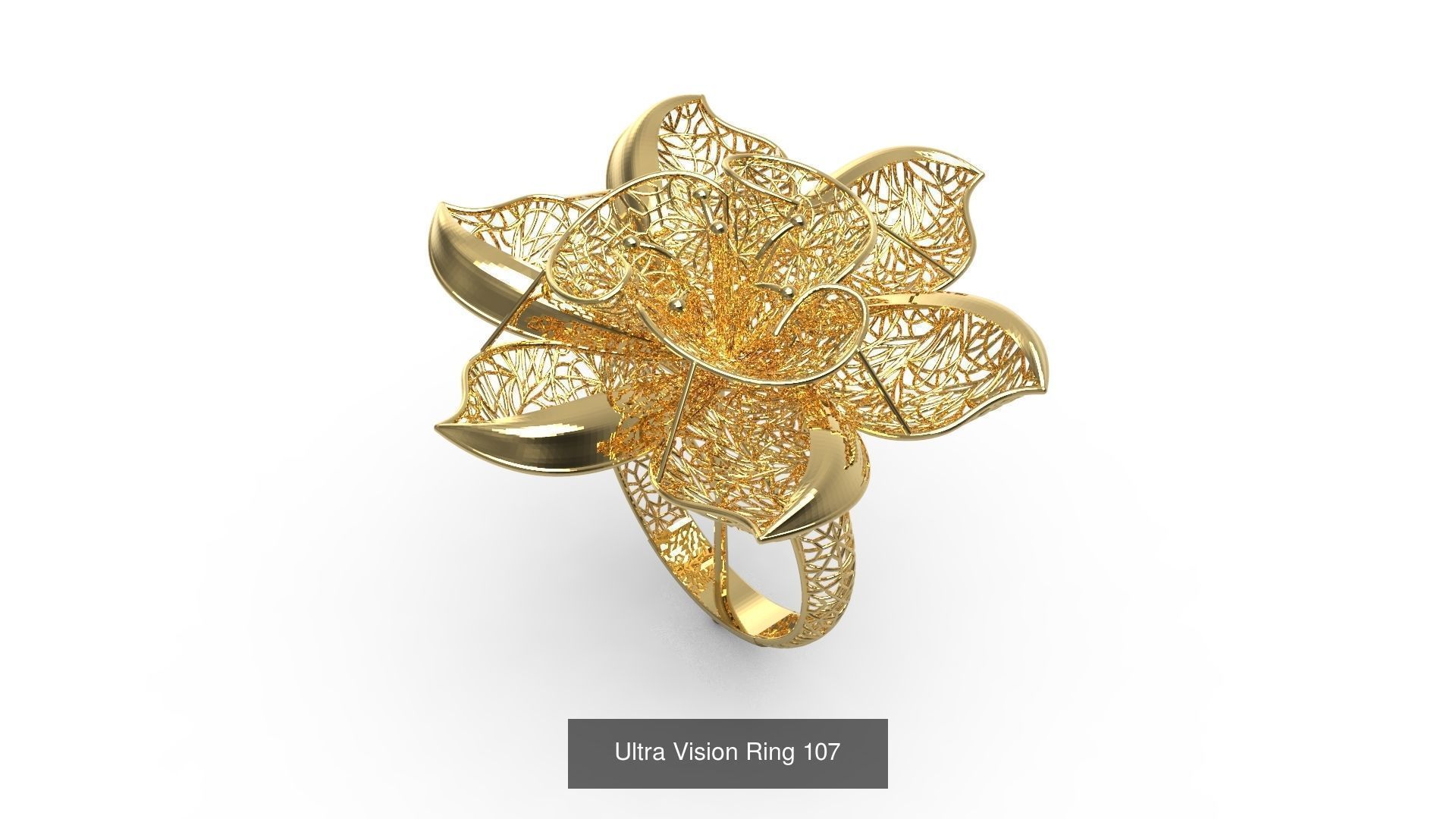 Set of 339 Ultra Vision Ring rings 3D Model Collection_119