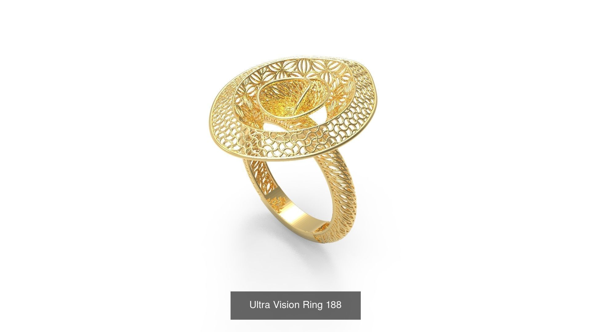 Set of 339 Ultra Vision Ring rings 3D Model Collection_201