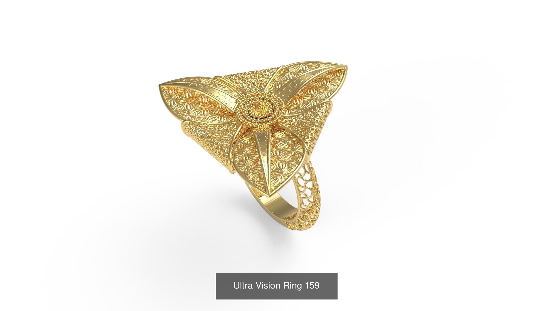 Set of 339 Ultra Vision Ring rings 3D Model Collection_172