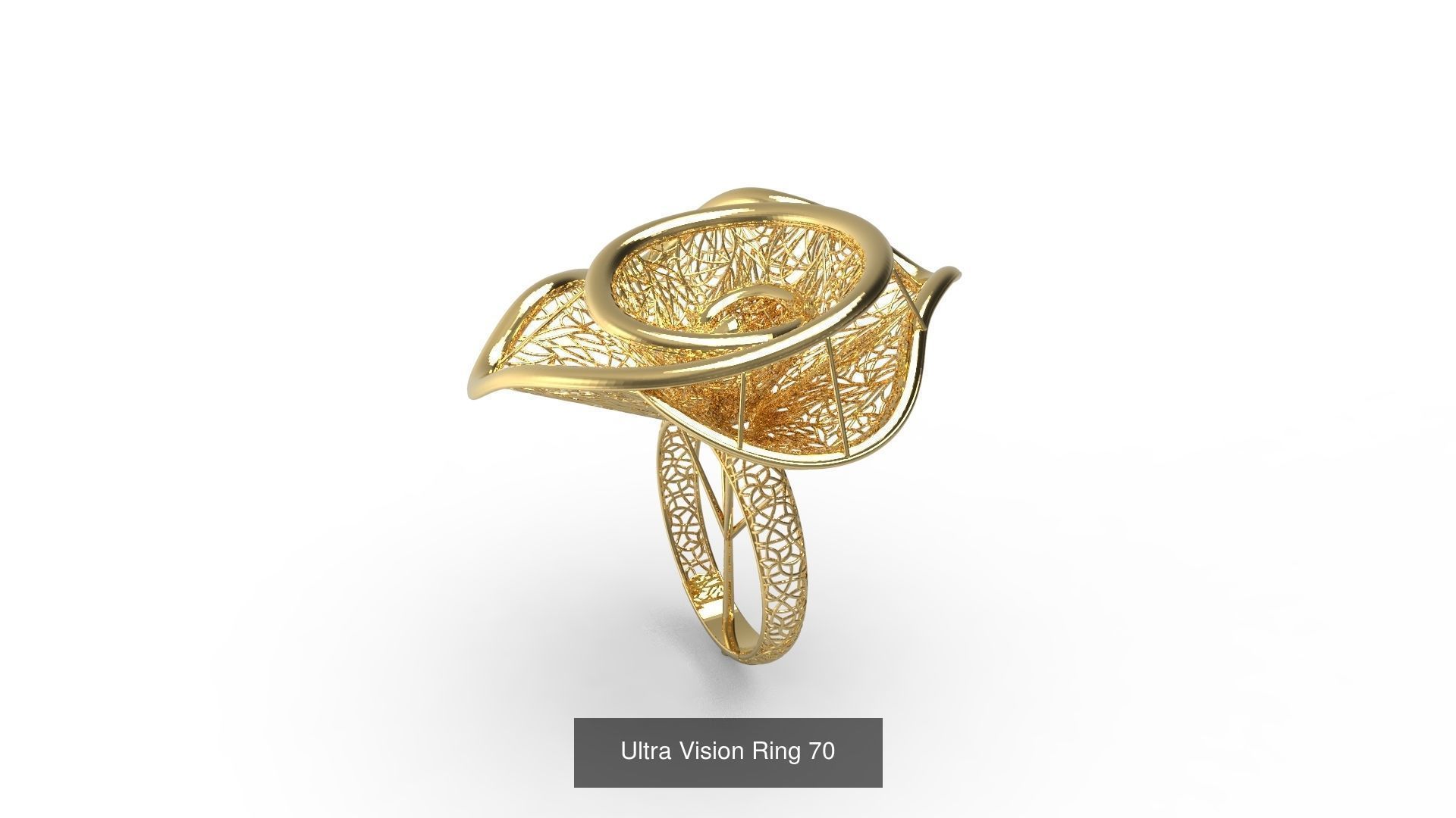 Set of 339 Ultra Vision Ring rings 3D Model Collection_82