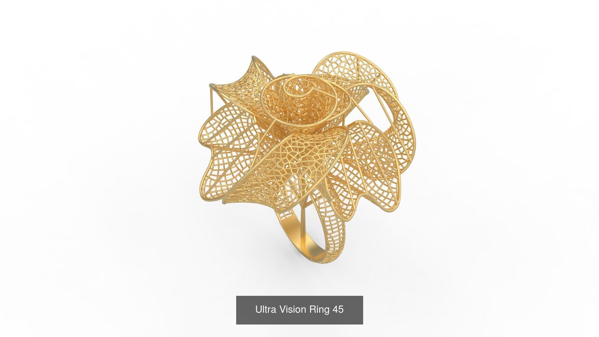 Set of 339 Ultra Vision Ring rings 3D Model Collection_57