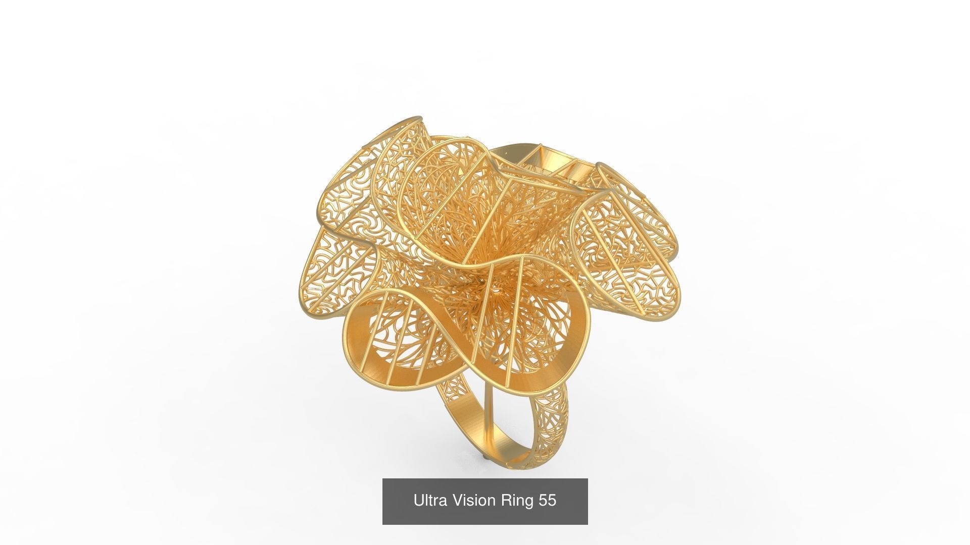 Set of 339 Ultra Vision Ring rings 3D Model Collection_67