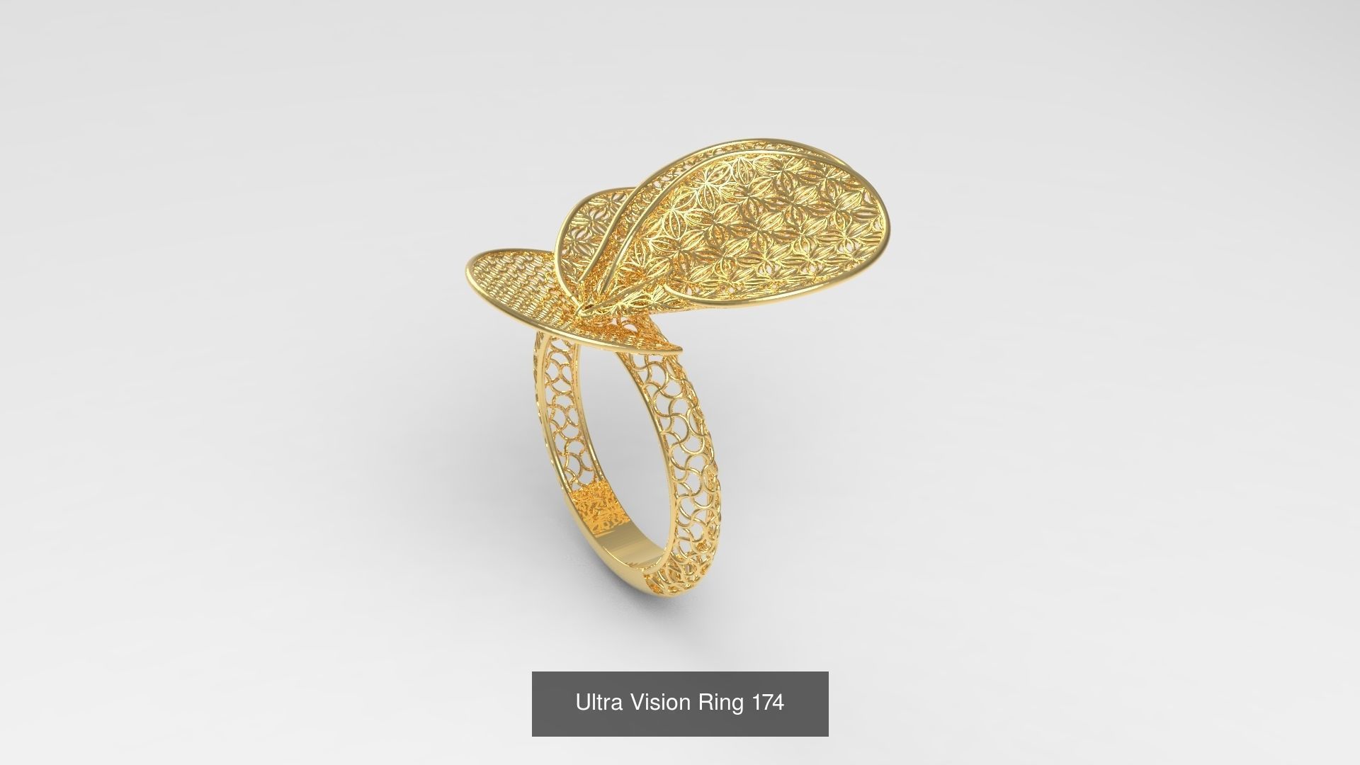 Set of 339 Ultra Vision Ring rings 3D Model Collection_187