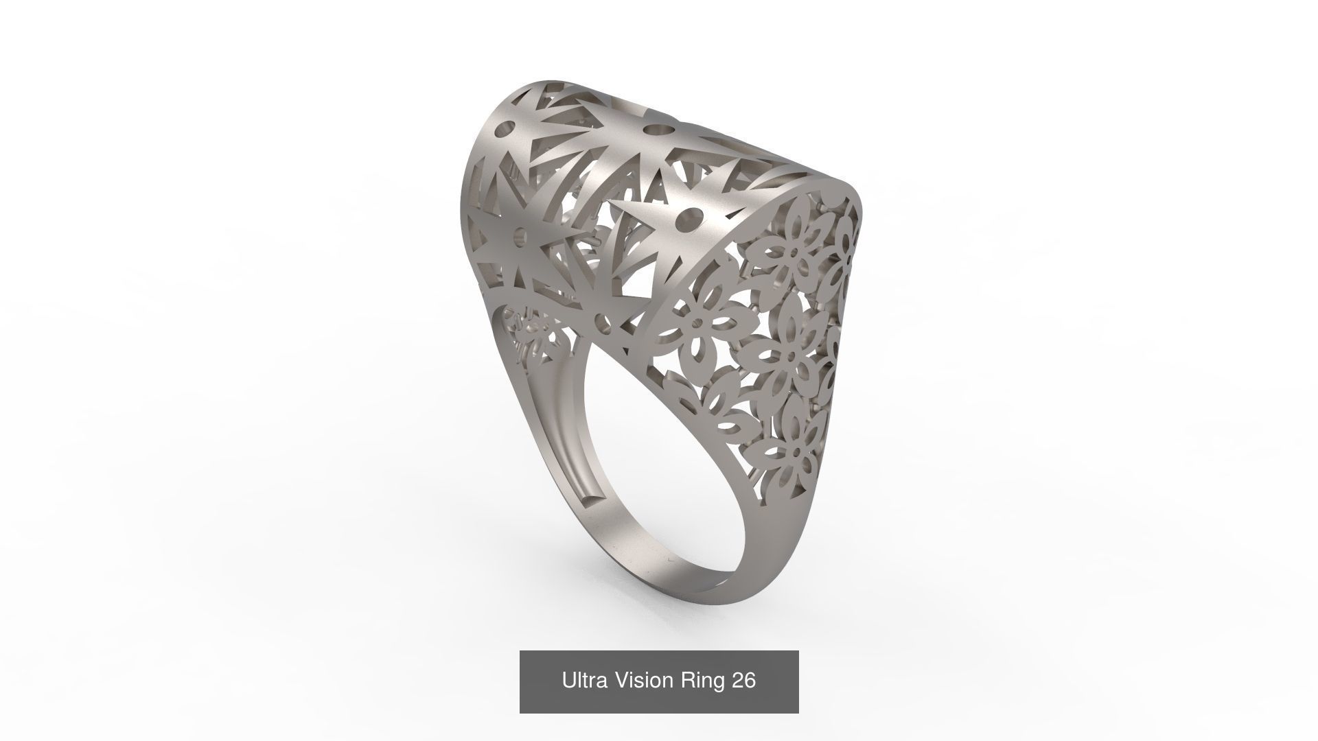 Set of 339 Ultra Vision Ring rings 3D Model Collection_225
