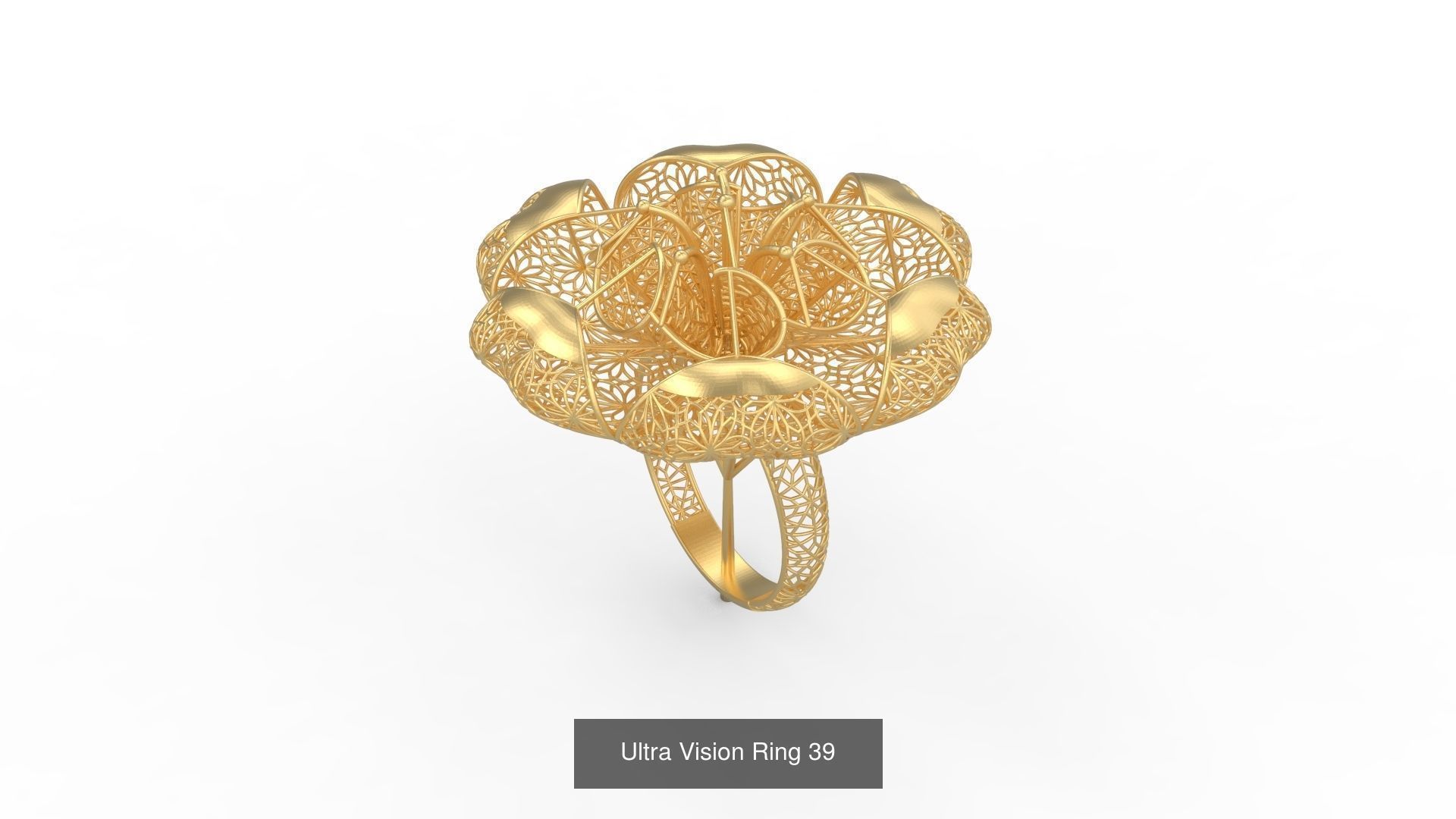 Set of 339 Ultra Vision Ring rings 3D Model Collection_48