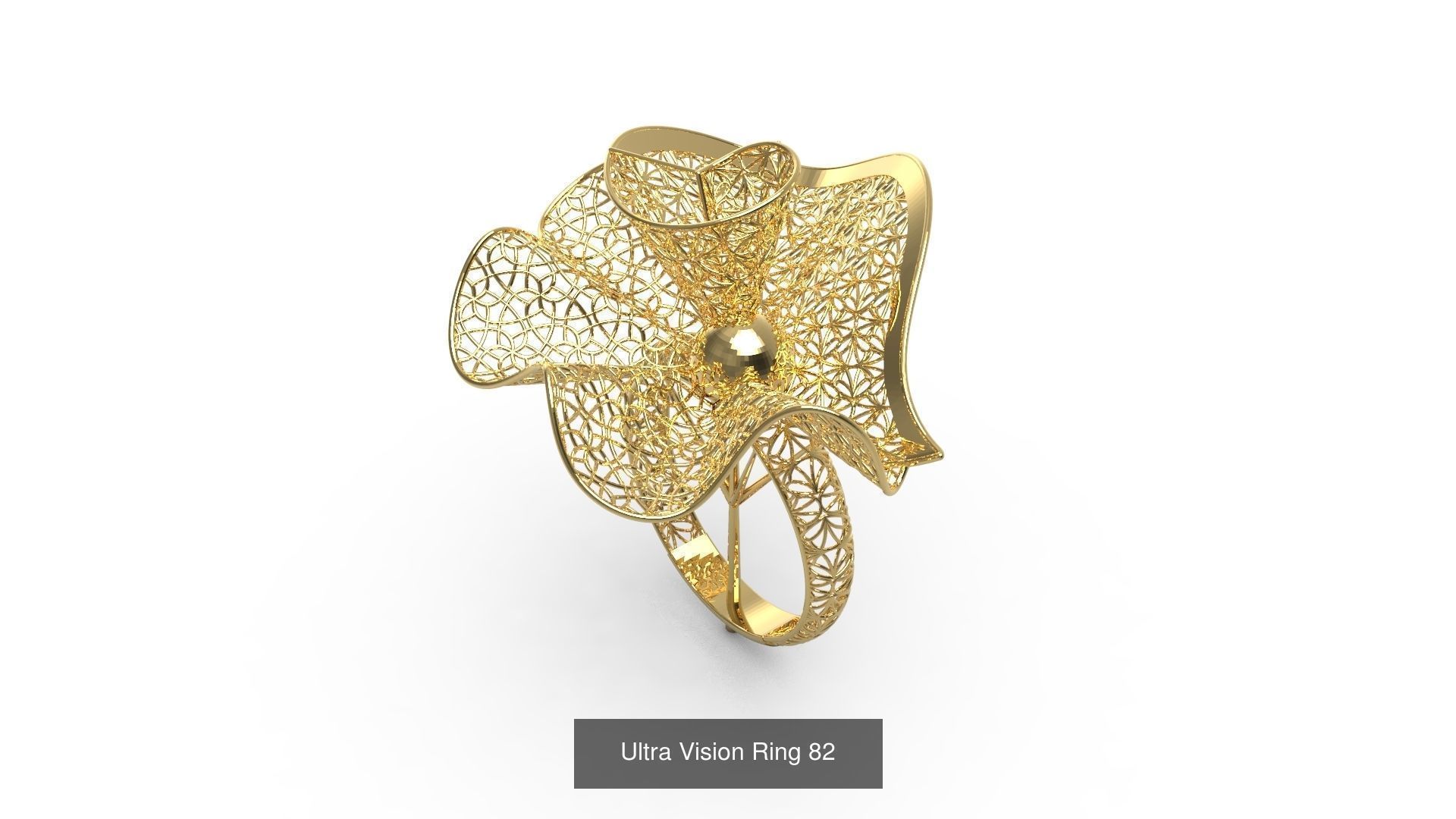 Set of 339 Ultra Vision Ring rings 3D Model Collection_94