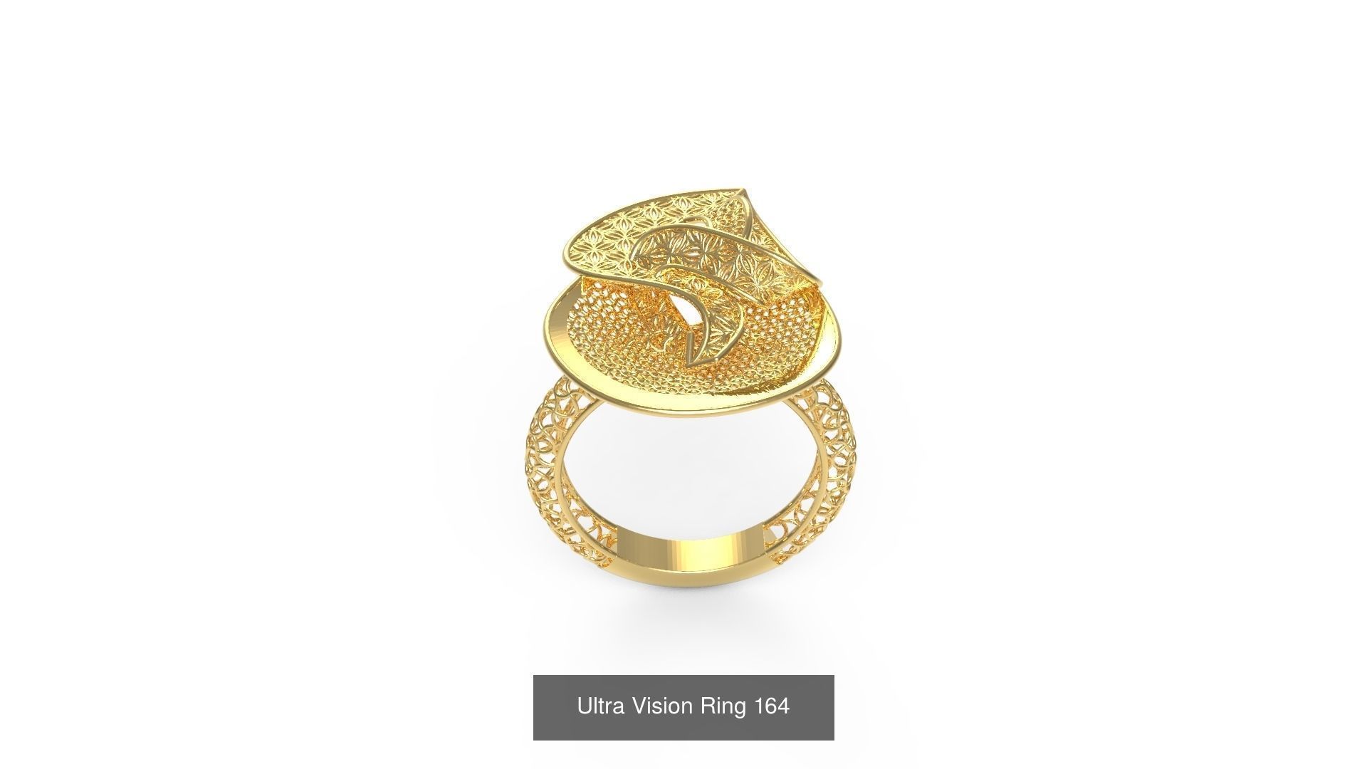 Set of 339 Ultra Vision Ring rings 3D Model Collection_177
