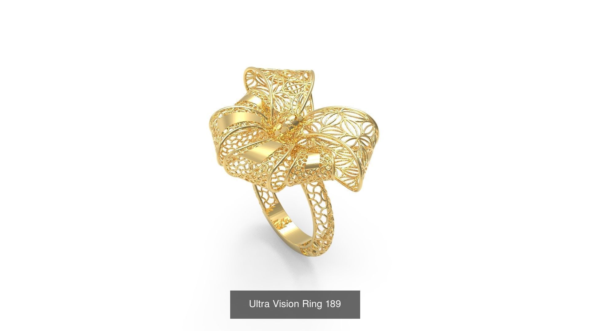 Set of 339 Ultra Vision Ring rings 3D Model Collection_202
