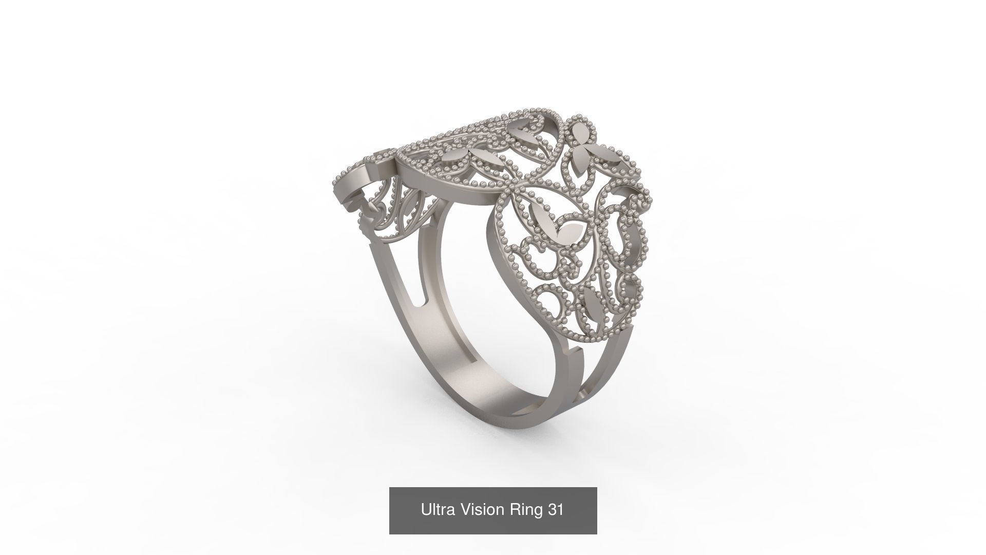 Set of 339 Ultra Vision Ring rings 3D Model Collection_228