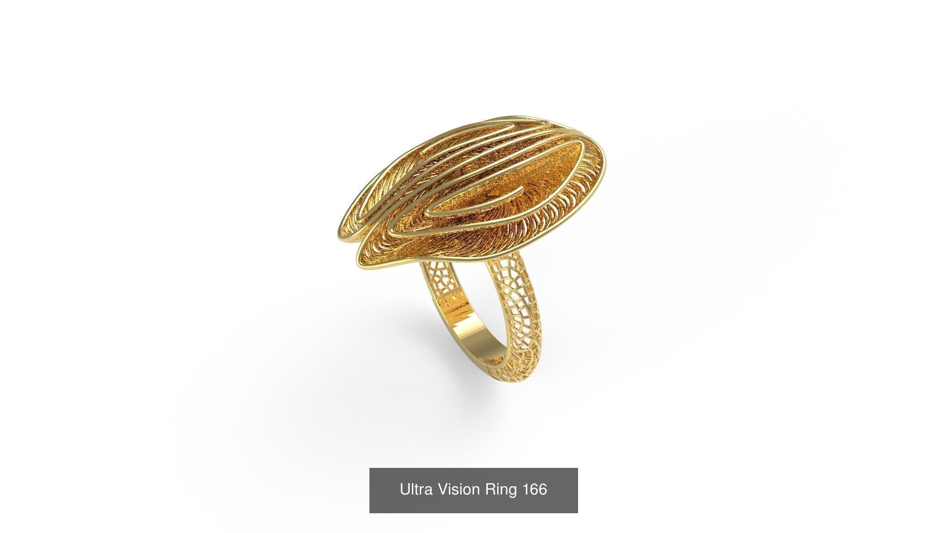 Set of 339 Ultra Vision Ring rings 3D Model Collection_179